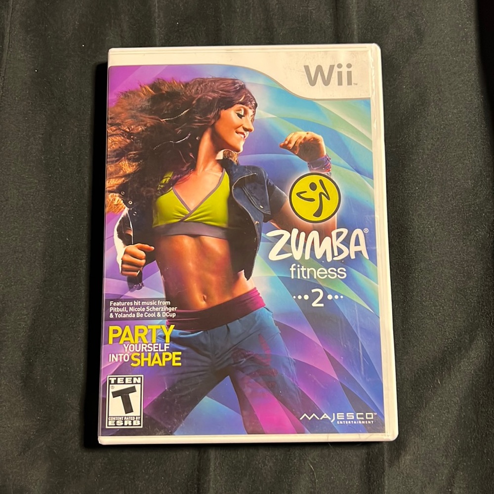 Wii Zumba Fitness 2 Video Game